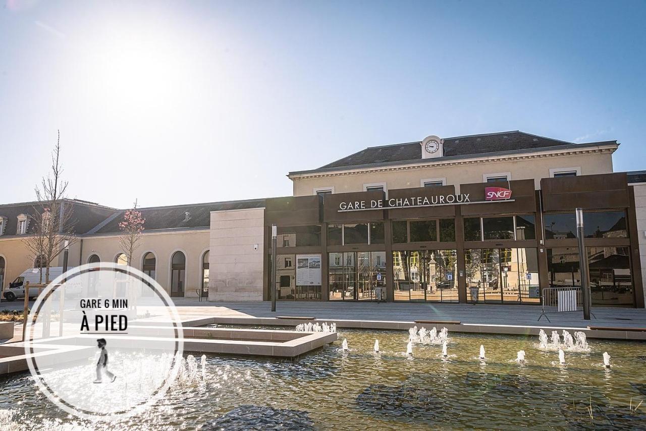 Le Vintage- Gare/Centre, Tout Equipe, Refait A Neuf, Climatisation Châteauroux Exteriér fotografie